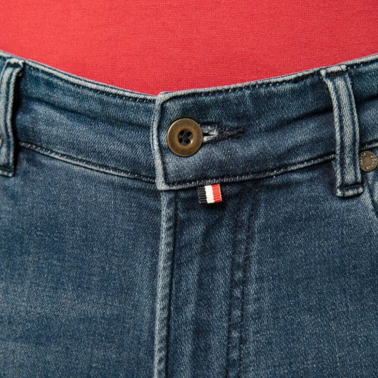 Pantalons>SERGE BLANCO 325 Jogjean Slim Fit Pants MARINE