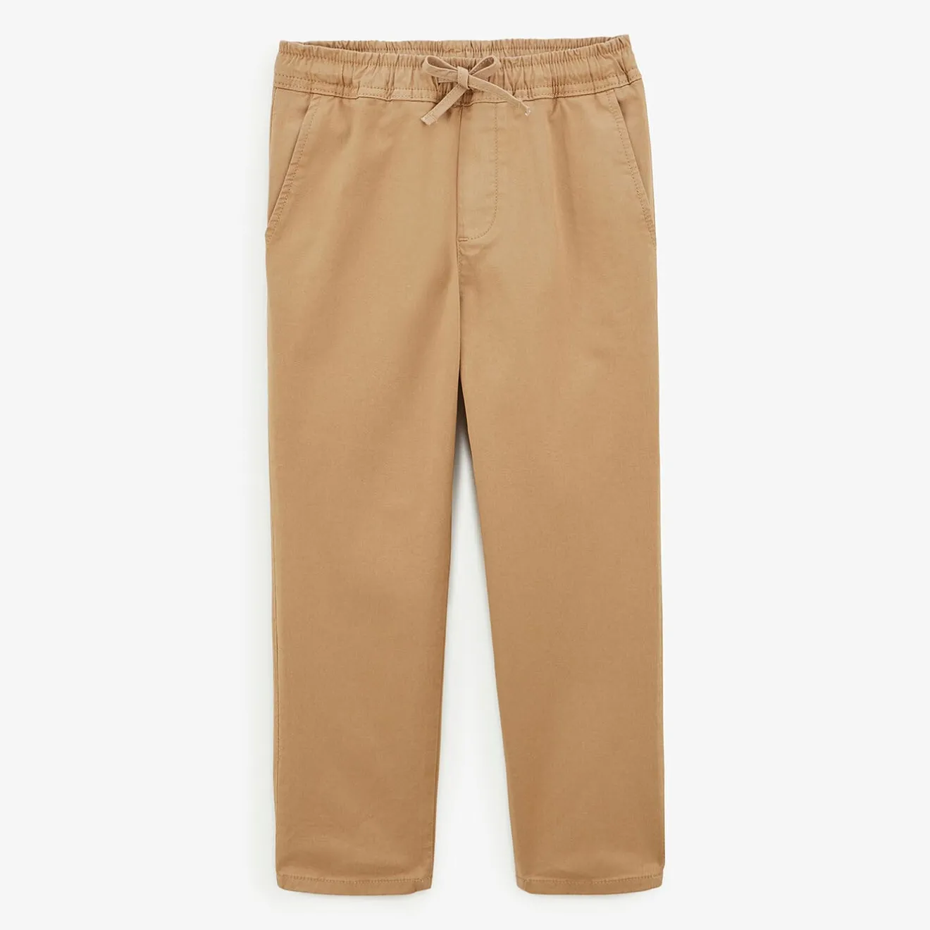 Pantalons>SERGE BLANCO 734 Junior Chino with elasticated waist in beige dark navy