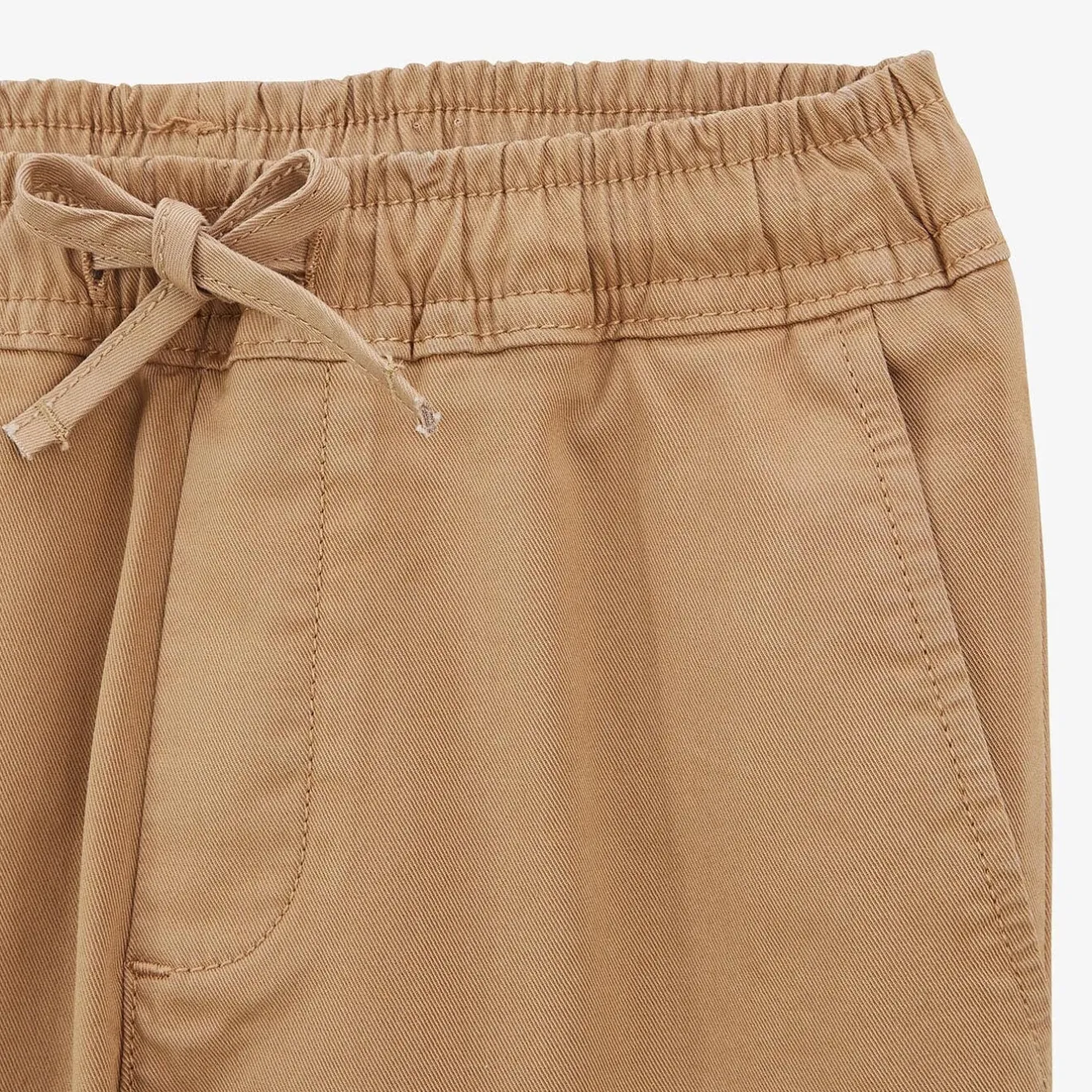 Pantalons>SERGE BLANCO 734 Junior Chino with elasticated waist in beige dark navy