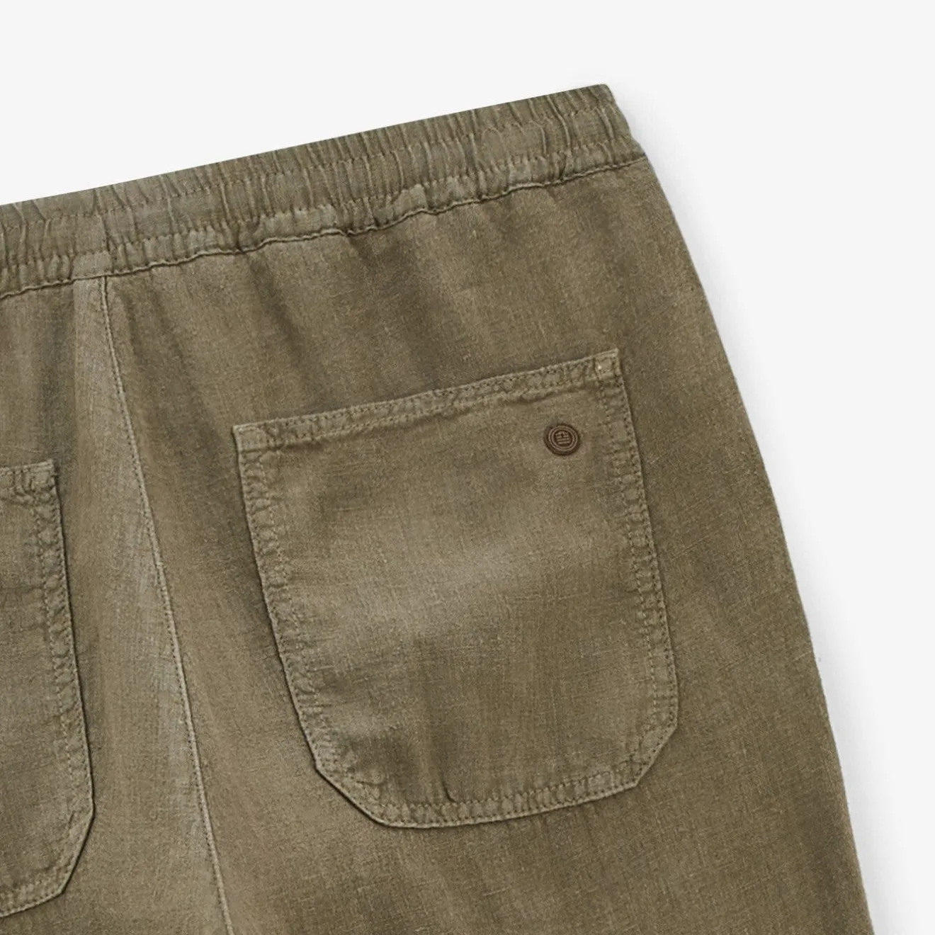 Pantalons>SERGE BLANCO 738 Military Linen Pants dark navy