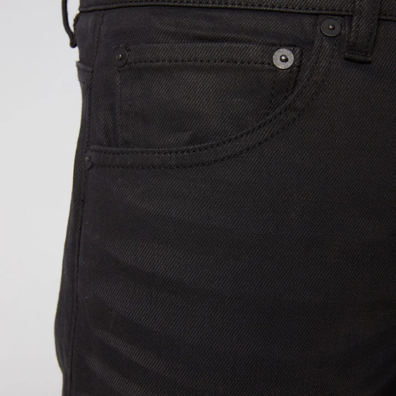 Pantalons>SERGE BLANCO 335 Powertwist black straight fit 5 pocket washed jeans CHARBON