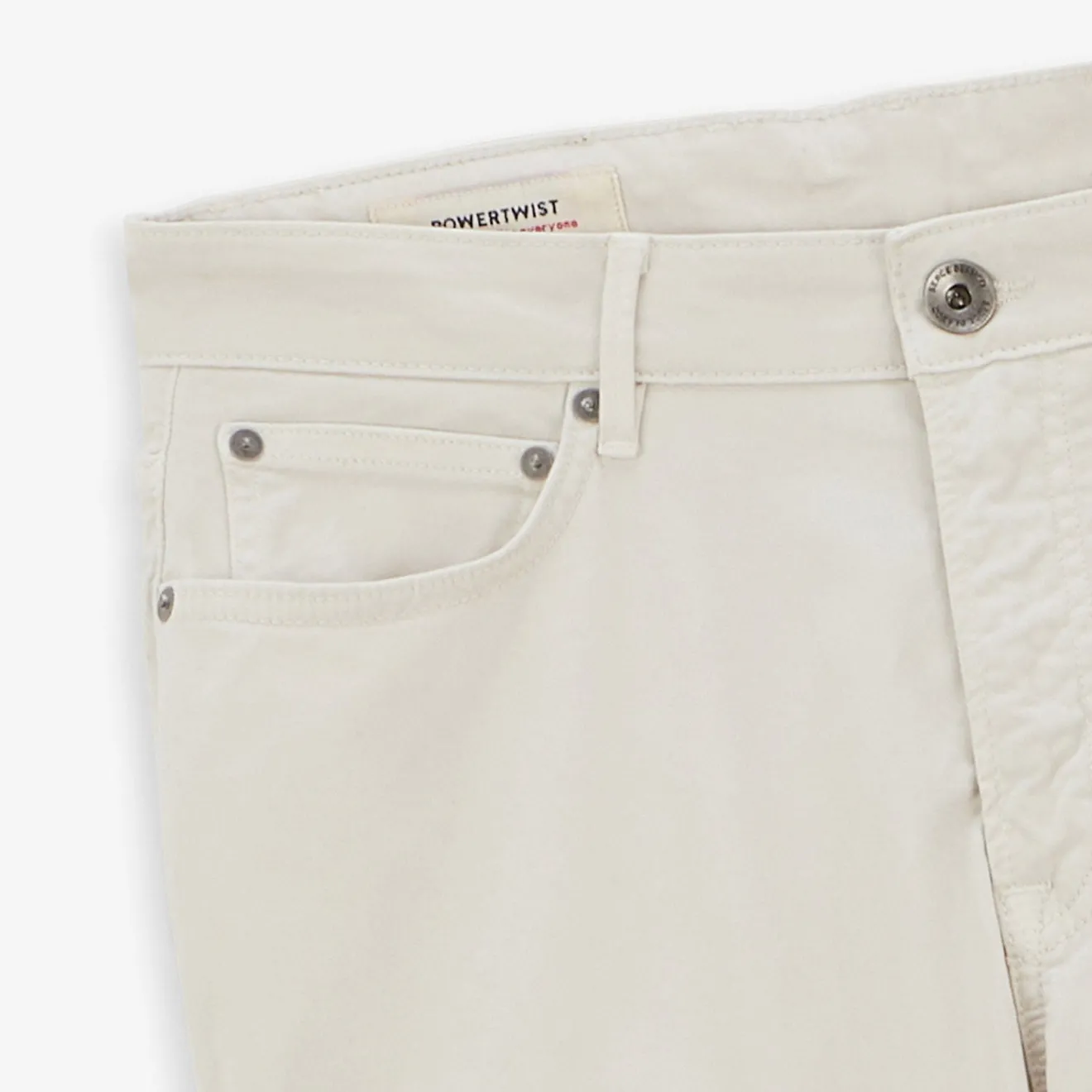 Pantalons|L'audacieux>SERGE BLANCO 325 slim powertwist jeans in latte white DENIM