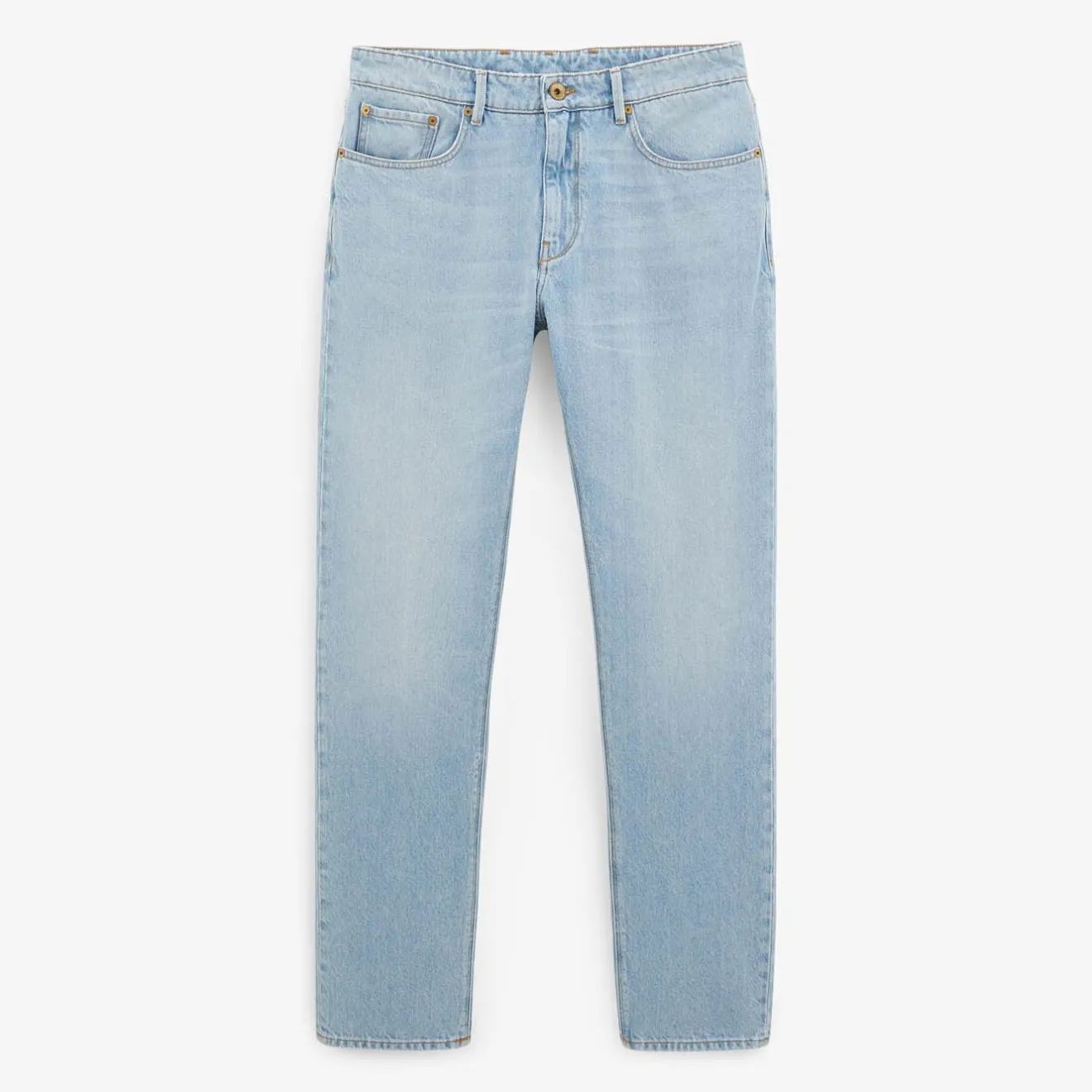 Pantalons|L'audacieux>SERGE BLANCO 331 tapered fit bleach blue jeans GRIS FONCE