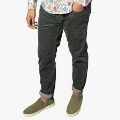 Pantalons>SERGE BLANCO 325 Velvet Pants SIENNE