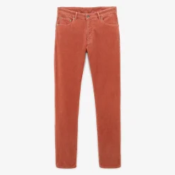 Pantalons>SERGE BLANCO 330 velvet tapered cut pants sienna DENIM