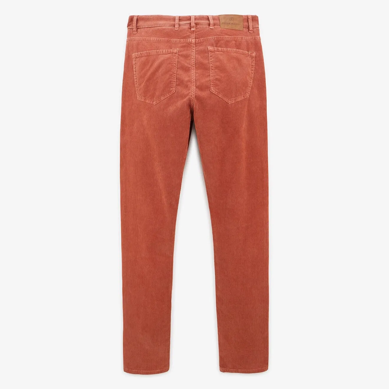 Pantalons>SERGE BLANCO 330 velvet tapered cut pants sienna DENIM
