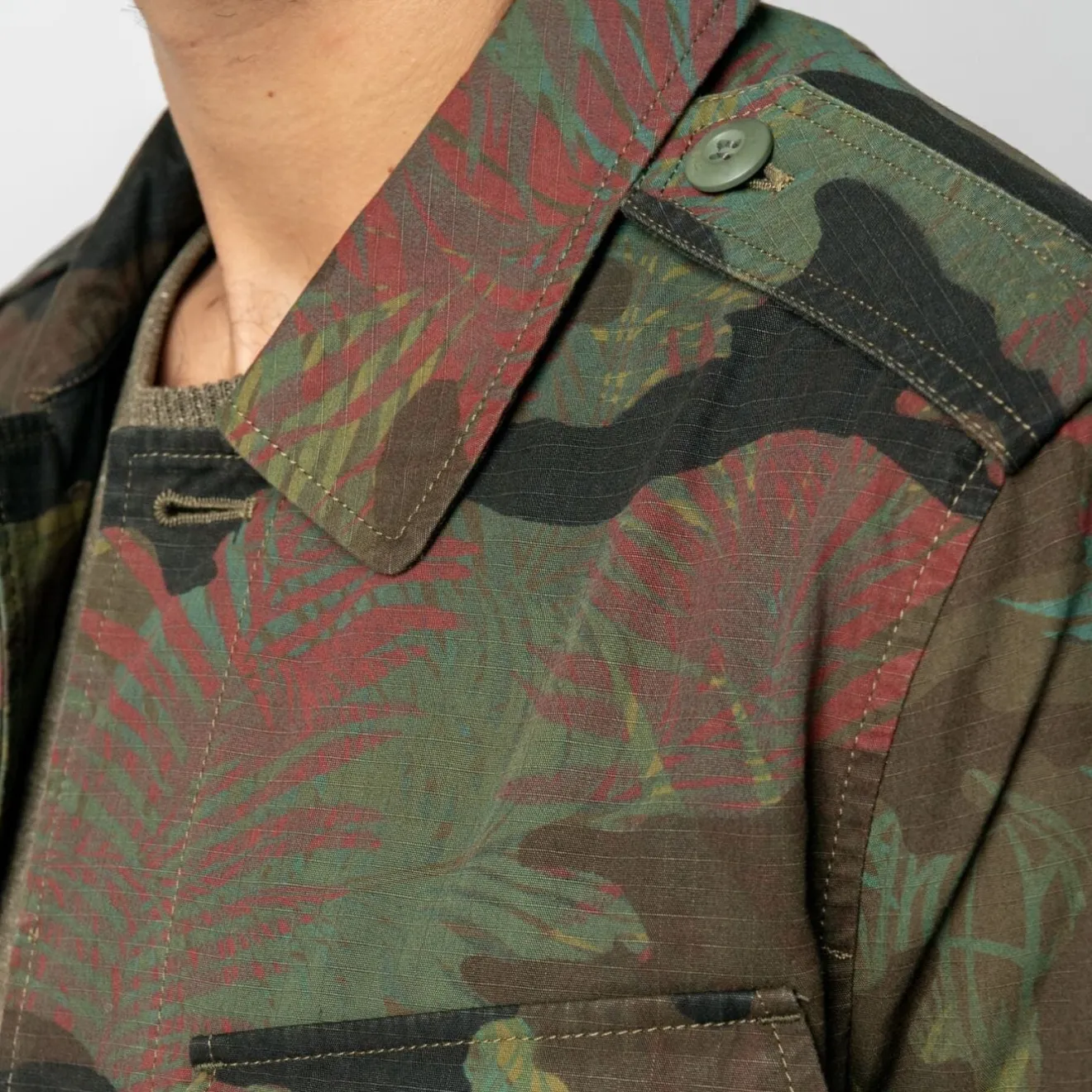 Manteaux Et Vestes>SERGE BLANCO Anatole military parka JAUNE