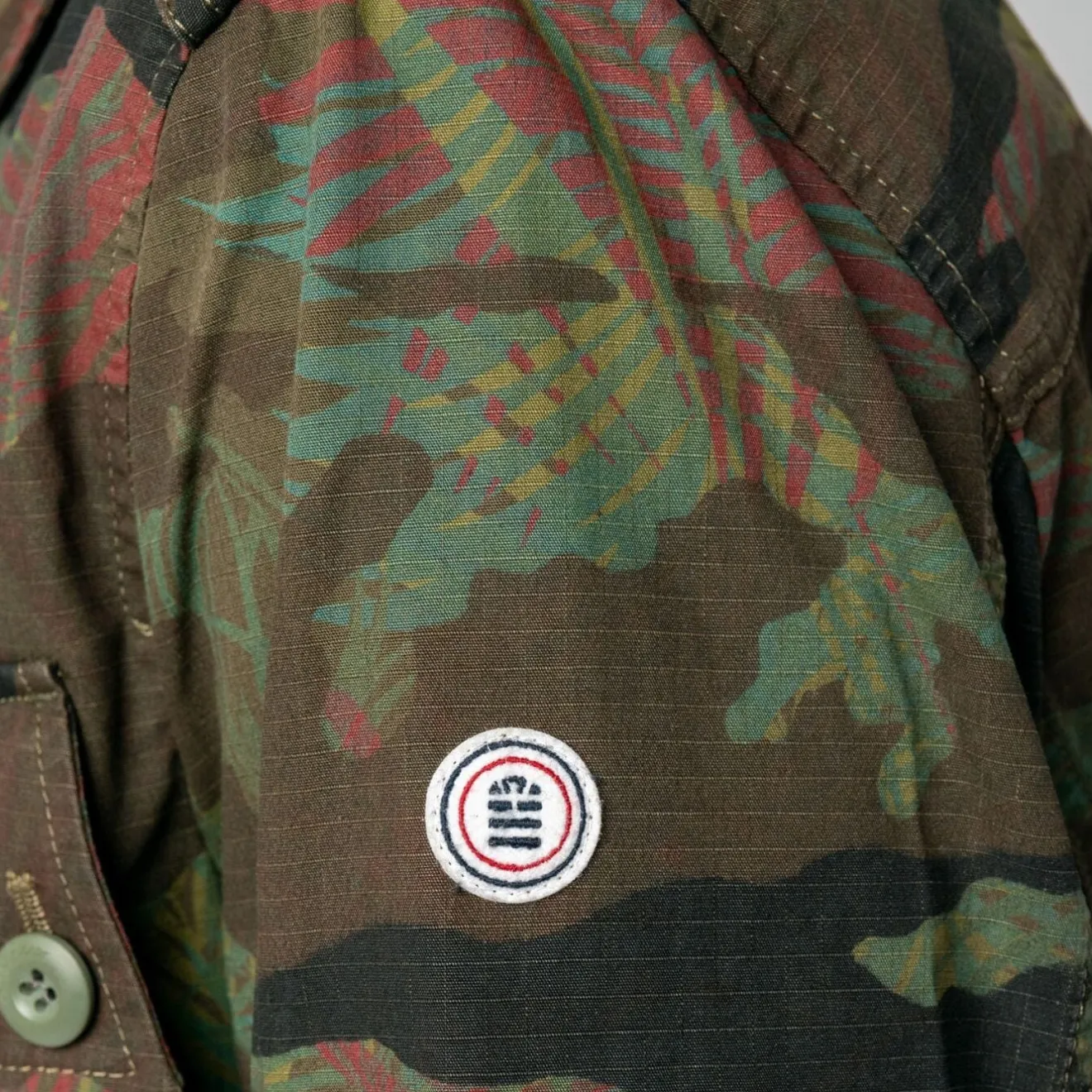 Manteaux Et Vestes>SERGE BLANCO Anatole military parka JAUNE