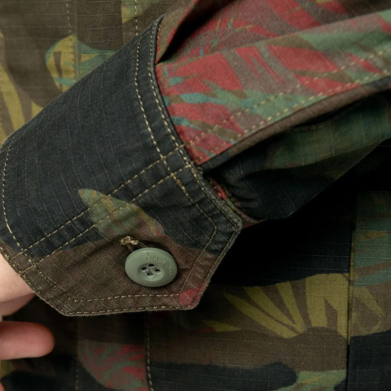 Manteaux Et Vestes>SERGE BLANCO Anatole military parka JAUNE