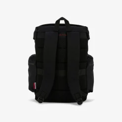 Basik|Sacs À Dos>SERGE BLANCO BASIK black textile backpack BLANC