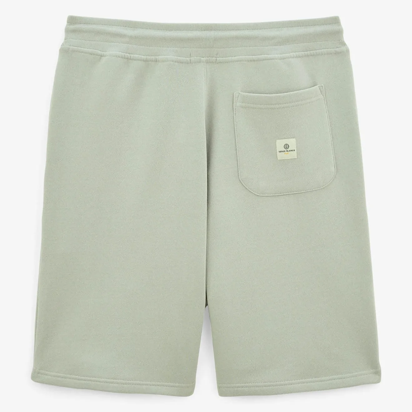 Ligne Play|Shorts & Bermudas>SERGE BLANCO Basile shorts in pearl gray fleece BLANC OPTIQUE