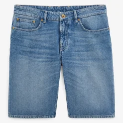 Shorts & Bermudas|Daddy Cool>SERGE BLANCO Bermuda 331 tapered fixed stone blue MILITAIRE