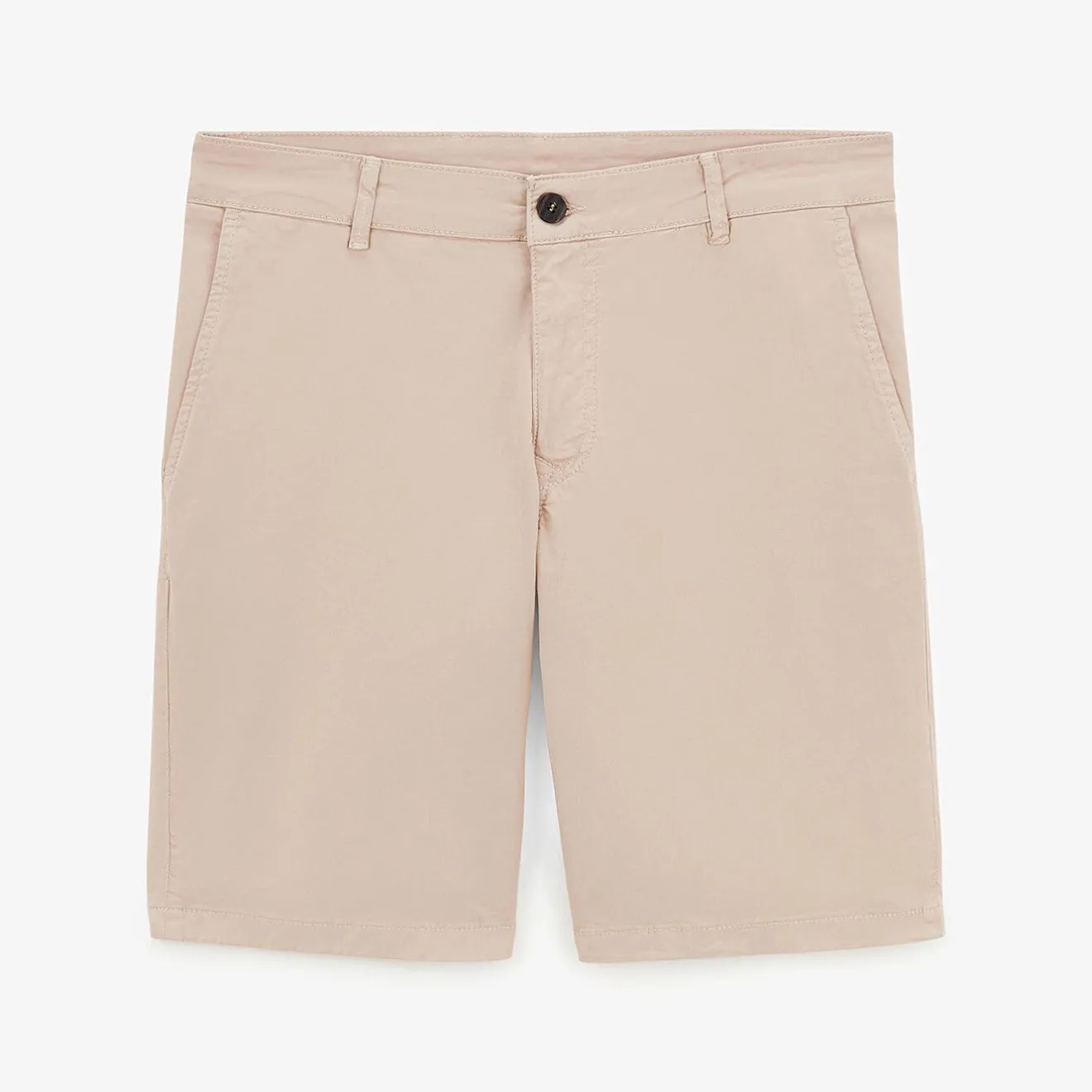 Shorts & Bermudas>SERGE BLANCO Bermuda comfort fit putty DENIM