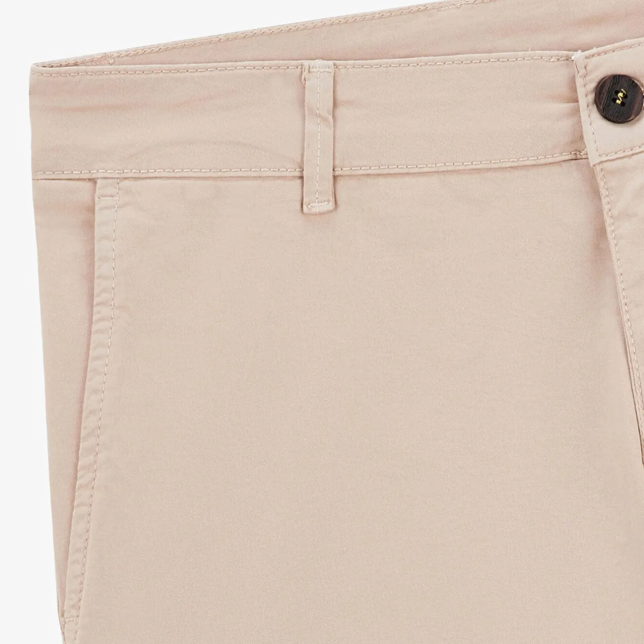Shorts & Bermudas>SERGE BLANCO Bermuda comfort fit putty DENIM