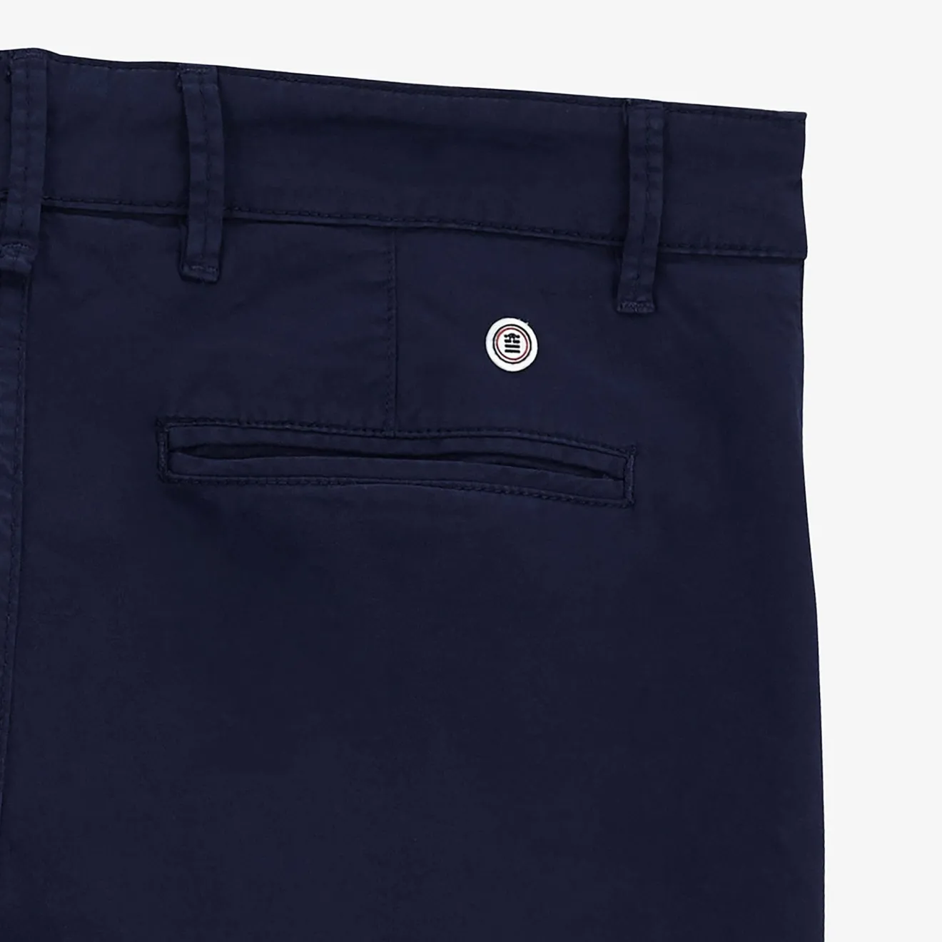 Shorts & Bermudas|Tel Père, Tel Fils>SERGE BLANCO Bermuda shorts 200 plain stretch dark navy ROUGE