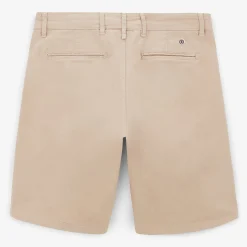 Shorts & Bermudas|Tel Père, Tel Fils>SERGE BLANCO Bermuda shorts 200 plain stretch mastic beige TECK