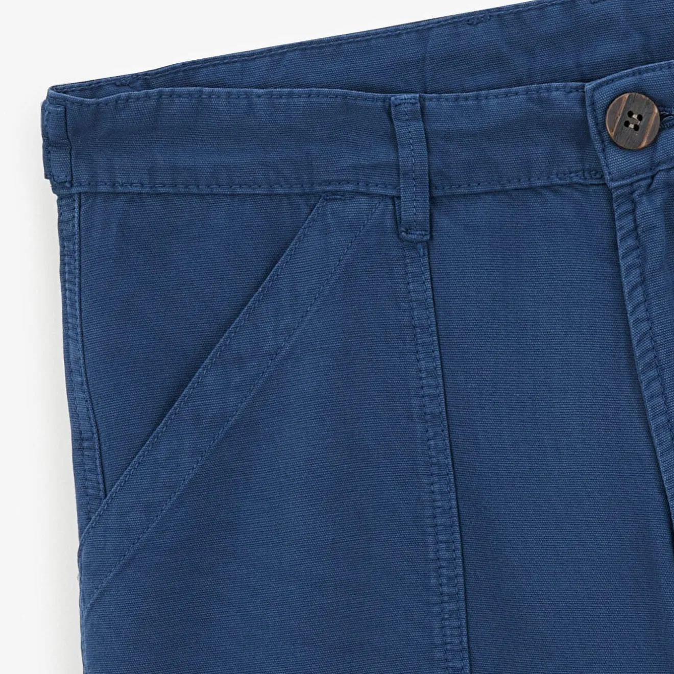 Shorts & Bermudas>SERGE BLANCO Bermuda worker indigo MASTIC