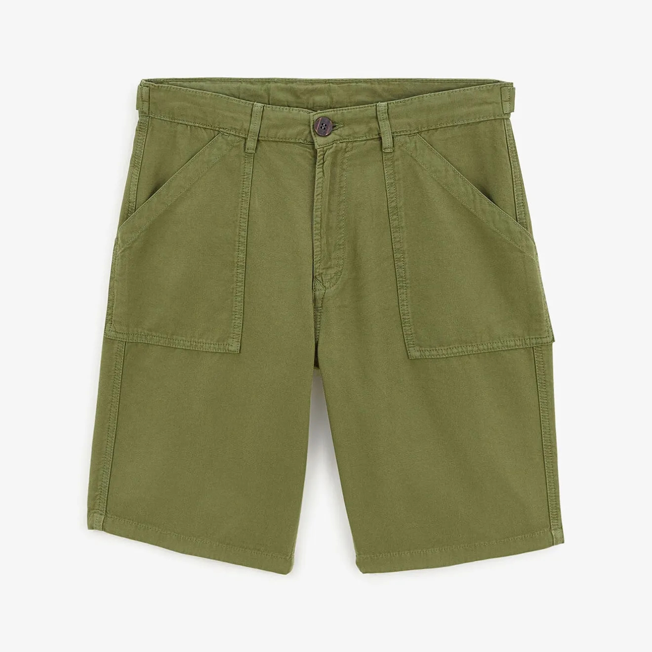 Shorts & Bermudas>SERGE BLANCO Bermuda worker olive MILITAIRE
