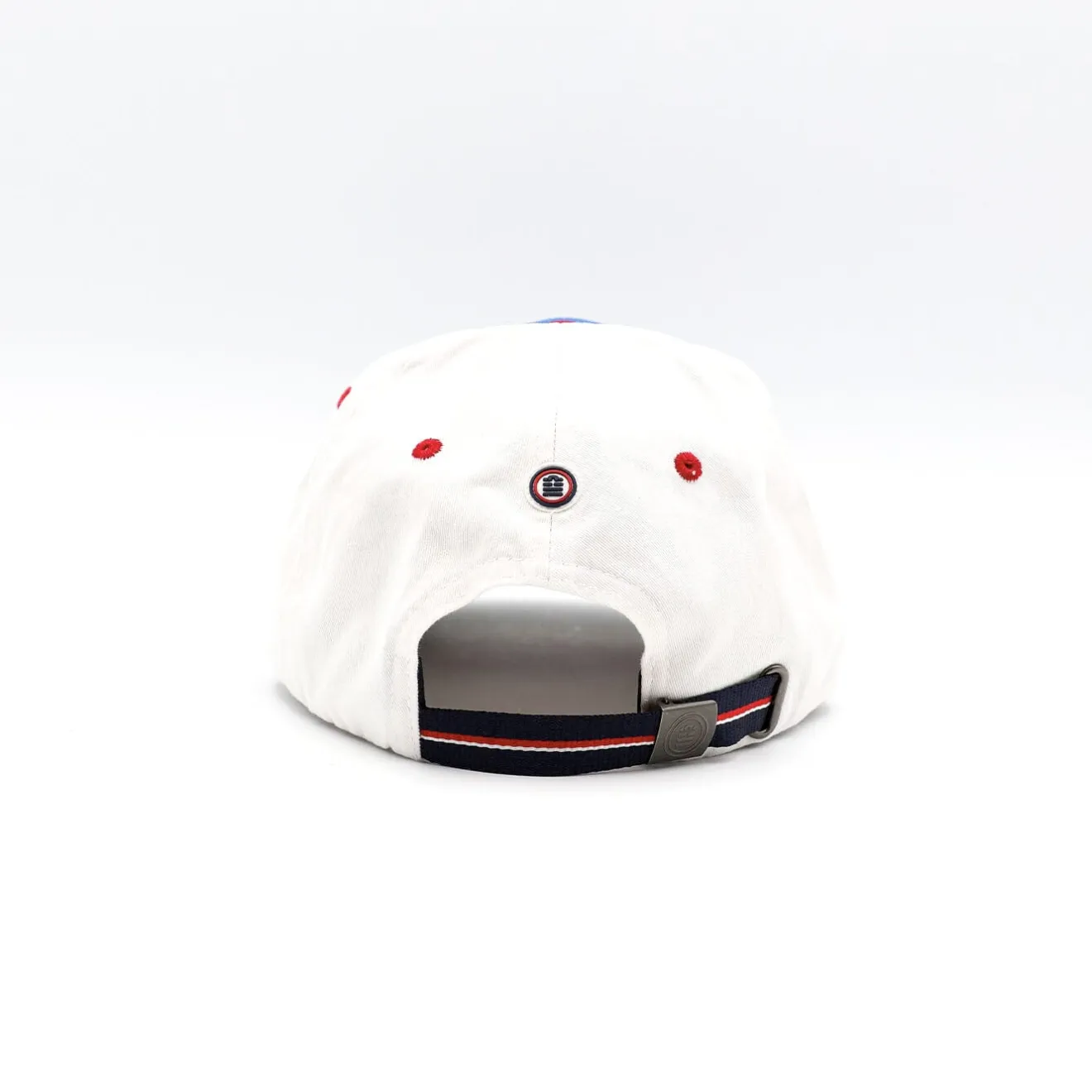 Casquettes Et Bobs>SERGE BLANCO Blue and white cap GRIS SOURIS