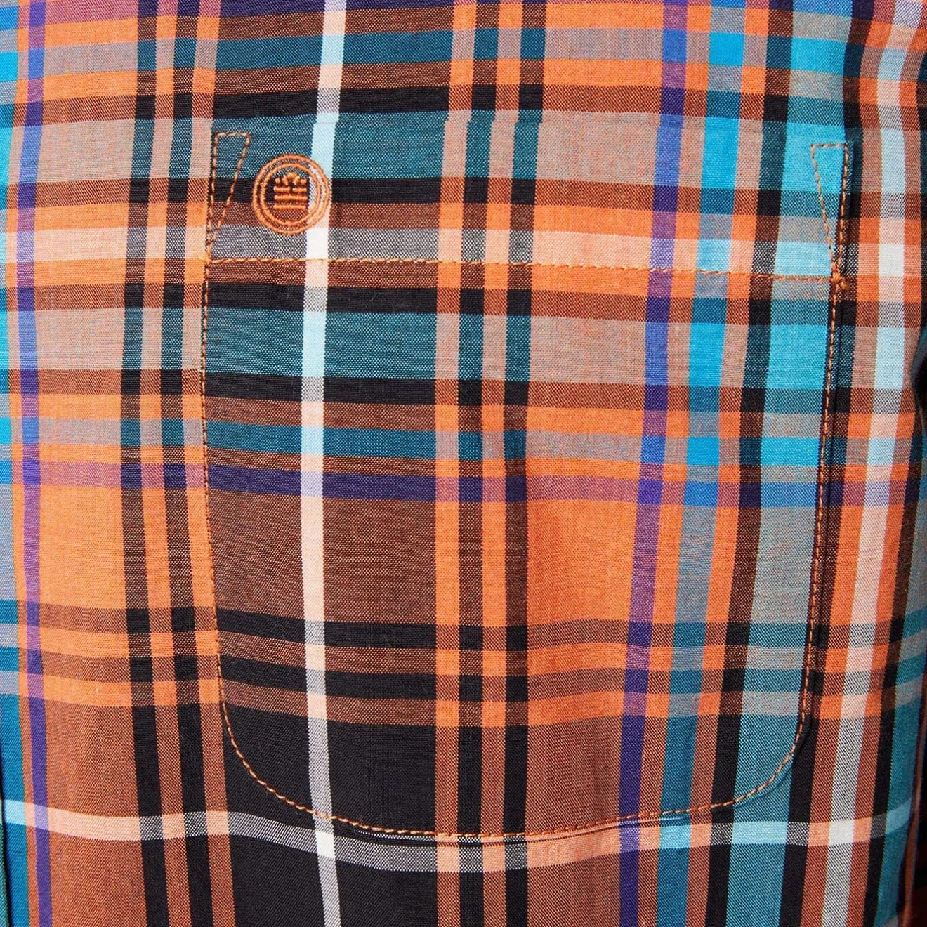 Chemises>SERGE BLANCO Brick plaid long sleeve shirt AVIATEUR