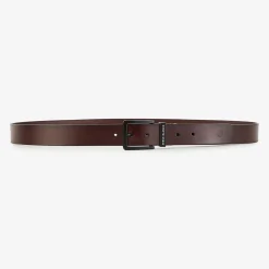 Ceintures>SERGE BLANCO Brown leather belt MARRON