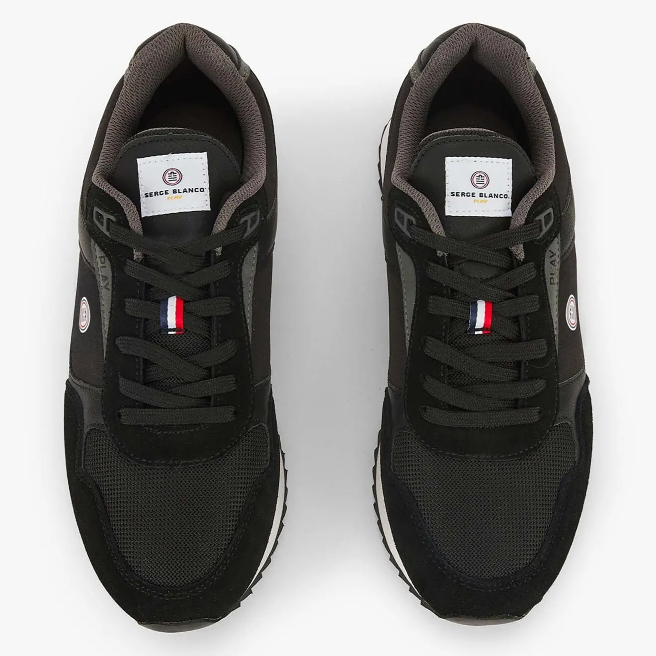 Collection Chamonix>SERGE BLANCO Chamonix black sneaker MARINE