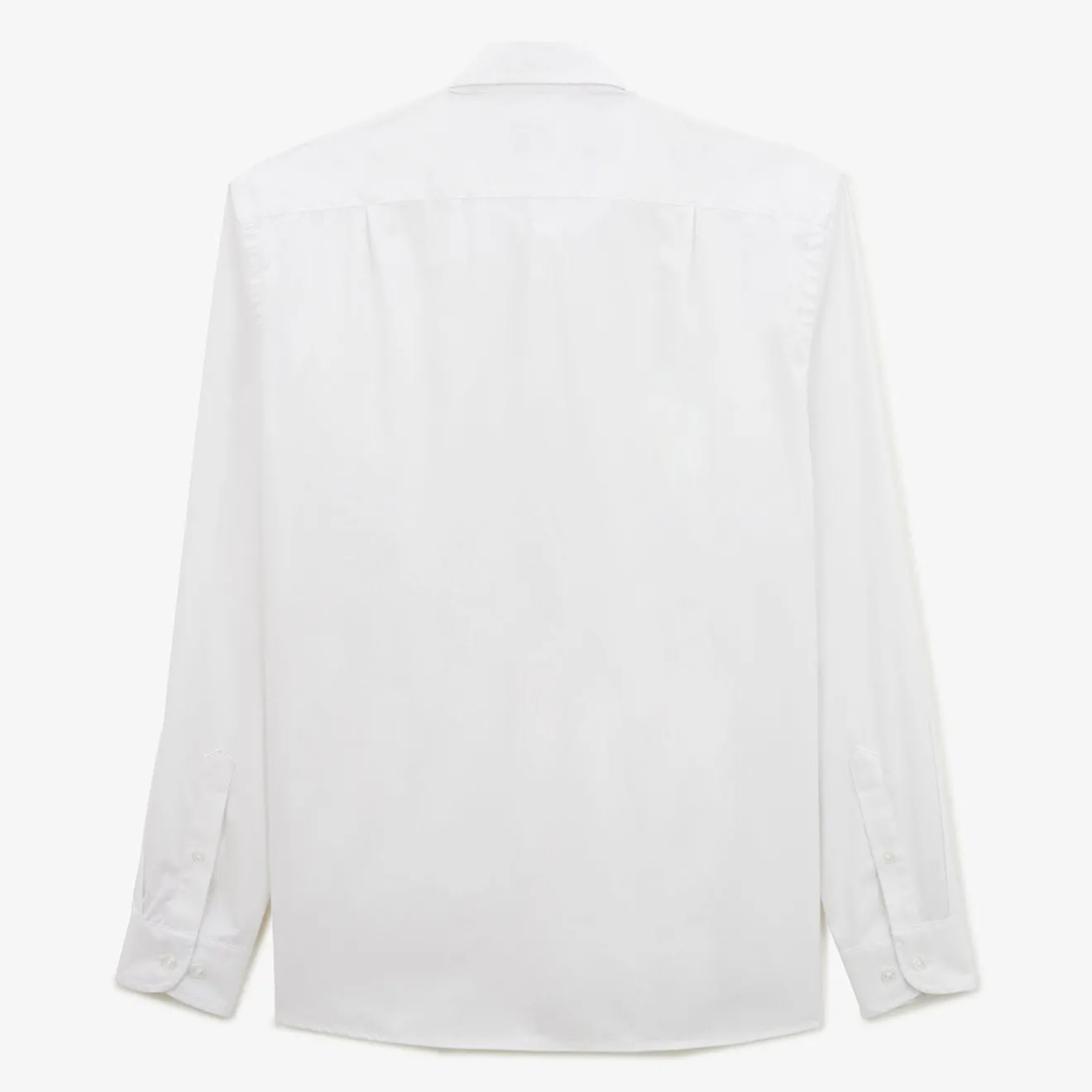 Chemises>SERGE BLANCO Chemise homme coton popeline confort stretch blanche NATION