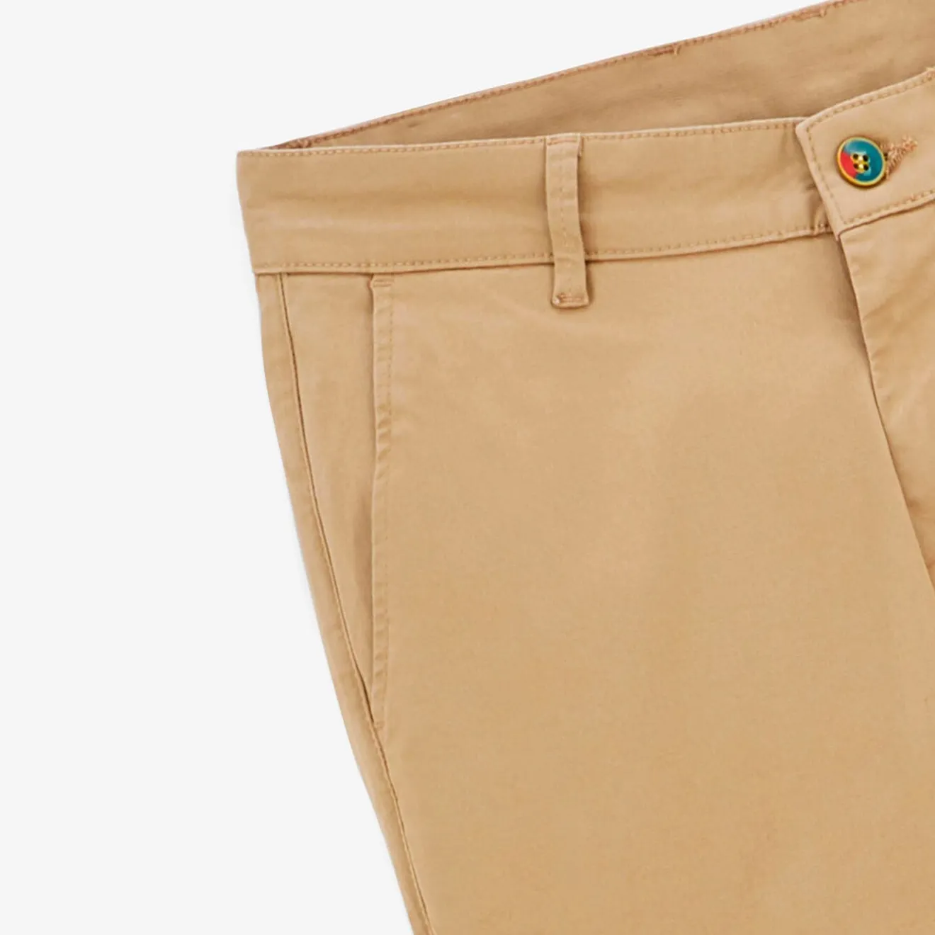Pantalons>SERGE BLANCO Chino 702 comfort fit beige dark navy