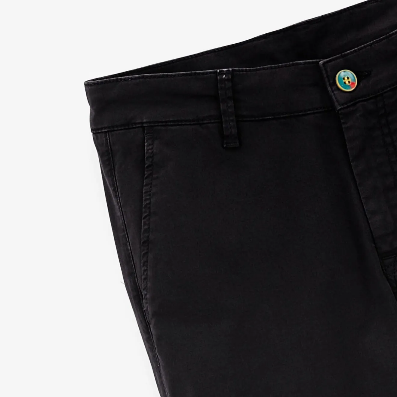 Pantalons>SERGE BLANCO Chino 702 comfort fit black TECK