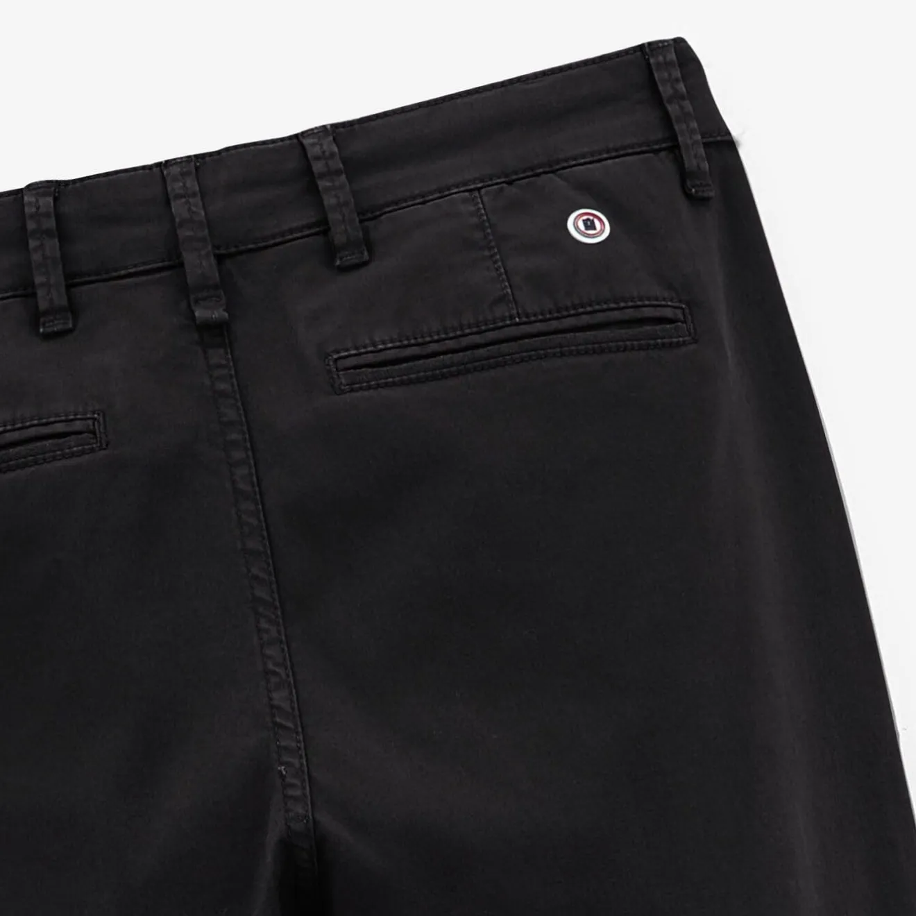 Pantalons>SERGE BLANCO Chino 702 comfort fit black TECK
