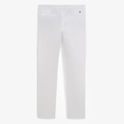 Pantalons>SERGE BLANCO Chino 702 comfort fit white NOIR