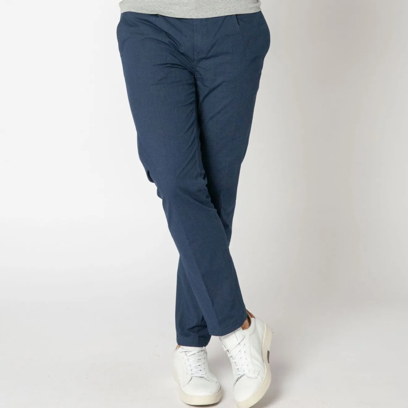 Pantalons>SERGE BLANCO Chino 707 indigo NOISETTE