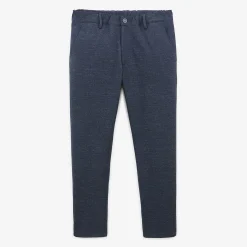 Pantalons>SERGE BLANCO Chino 736 navy blue mottled BEIGE