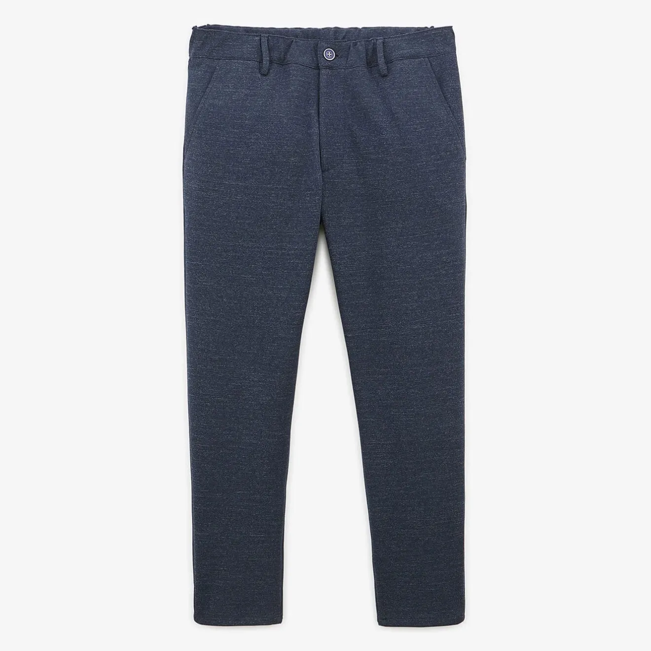Pantalons>SERGE BLANCO Chino 736 navy blue mottled BEIGE