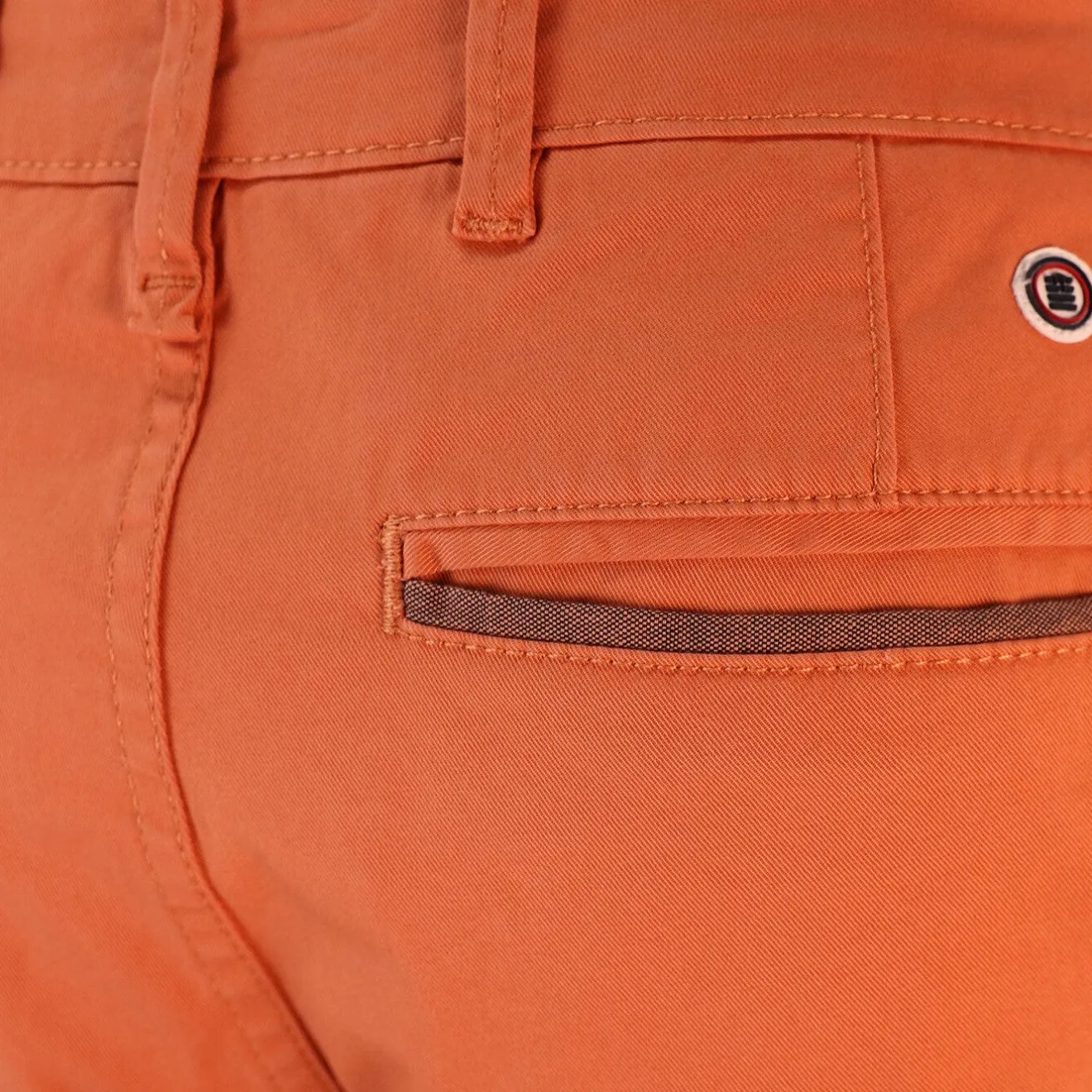 Pantalons>SERGE BLANCO Chino 702 orange comfort fit cut DENIM