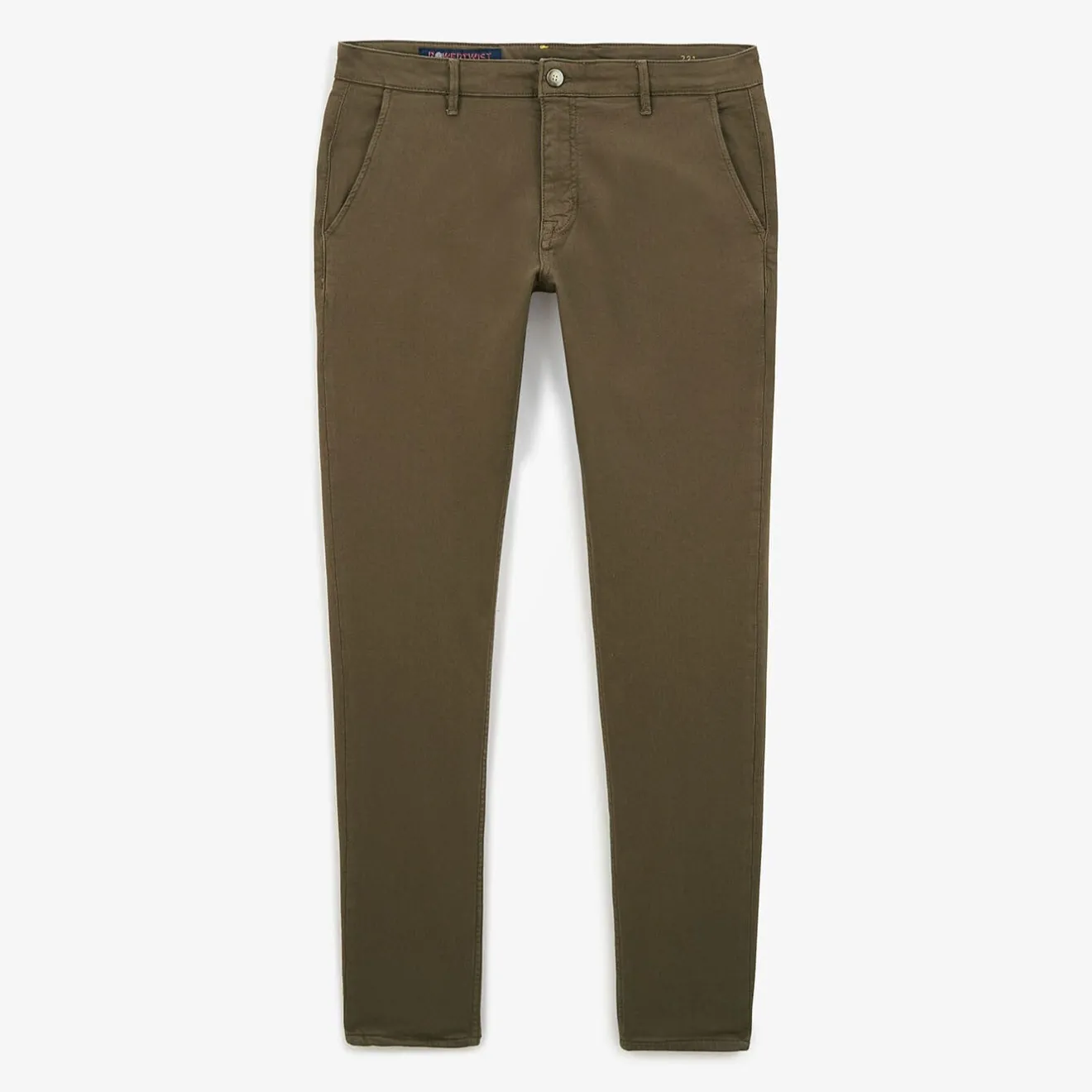 Pantalons>SERGE BLANCO Chino 721 Slim Fit lime BONBON