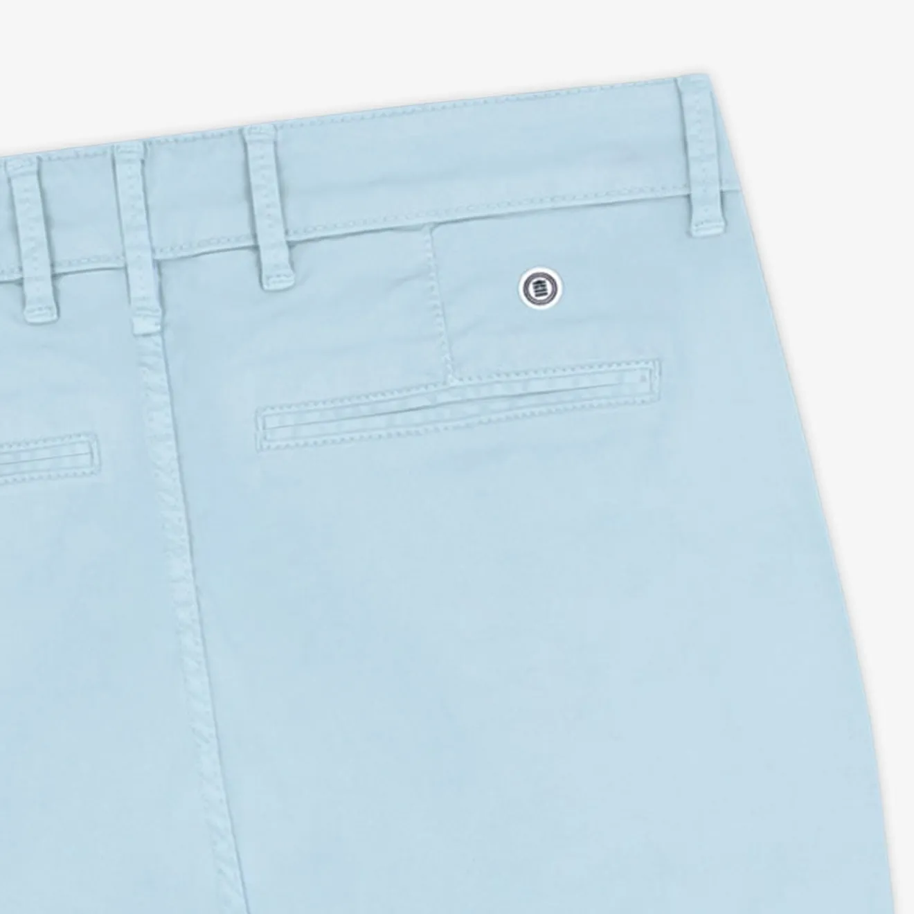 Pantalons|L'audacieux>SERGE BLANCO Chino 702 straight cut sky blue MILITARY