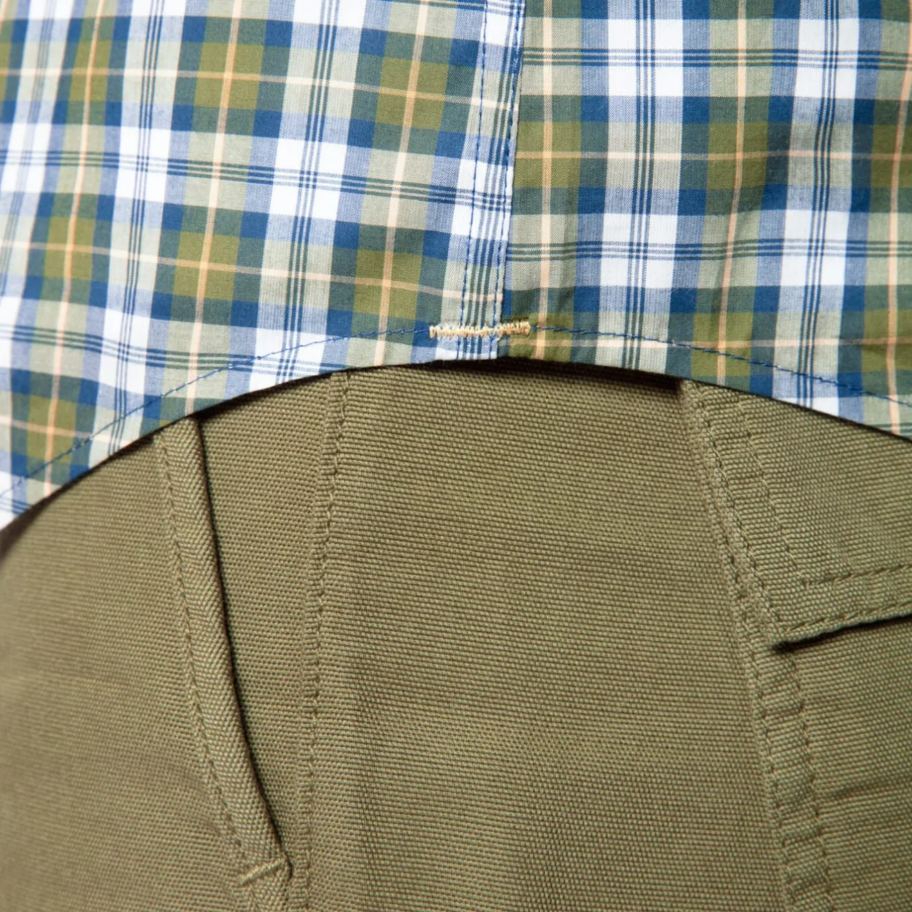 Chemises>SERGE BLANCO Clan Check Shirt - Slim Fit BORDEAUX