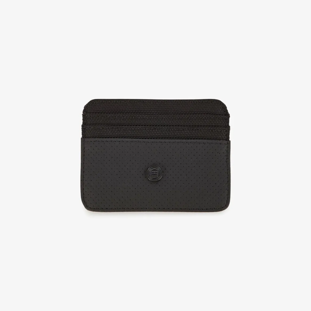 Control|Portefeuilles & Porte-cartes>SERGE BLANCO CONTROL black card holder NOIR