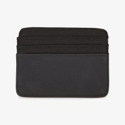 Control|Portefeuilles & Porte-cartes>SERGE BLANCO CONTROL black card holder NOIR