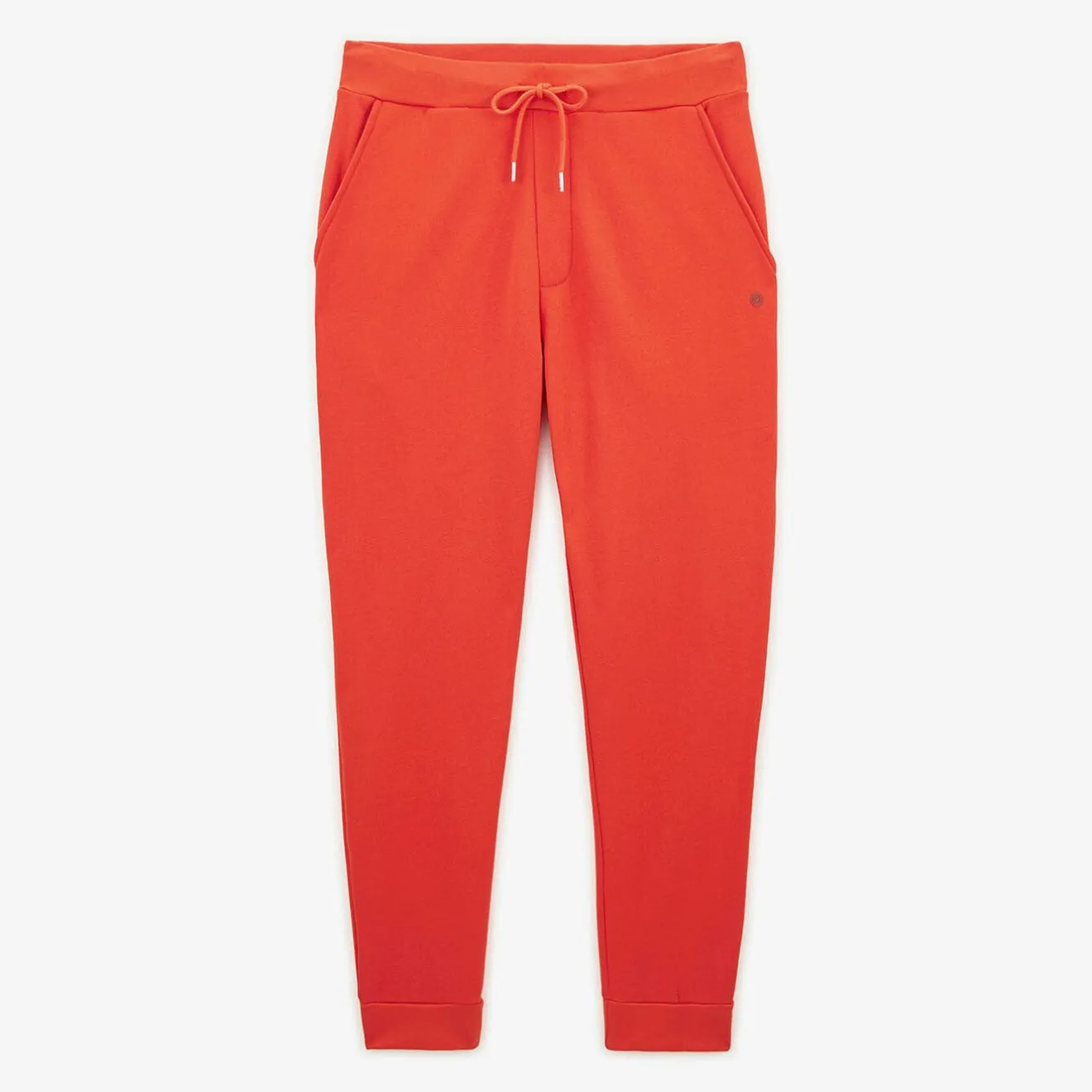 Pantalons>SERGE BLANCO Copper Orange Brushed Fleece Joggers DENIM