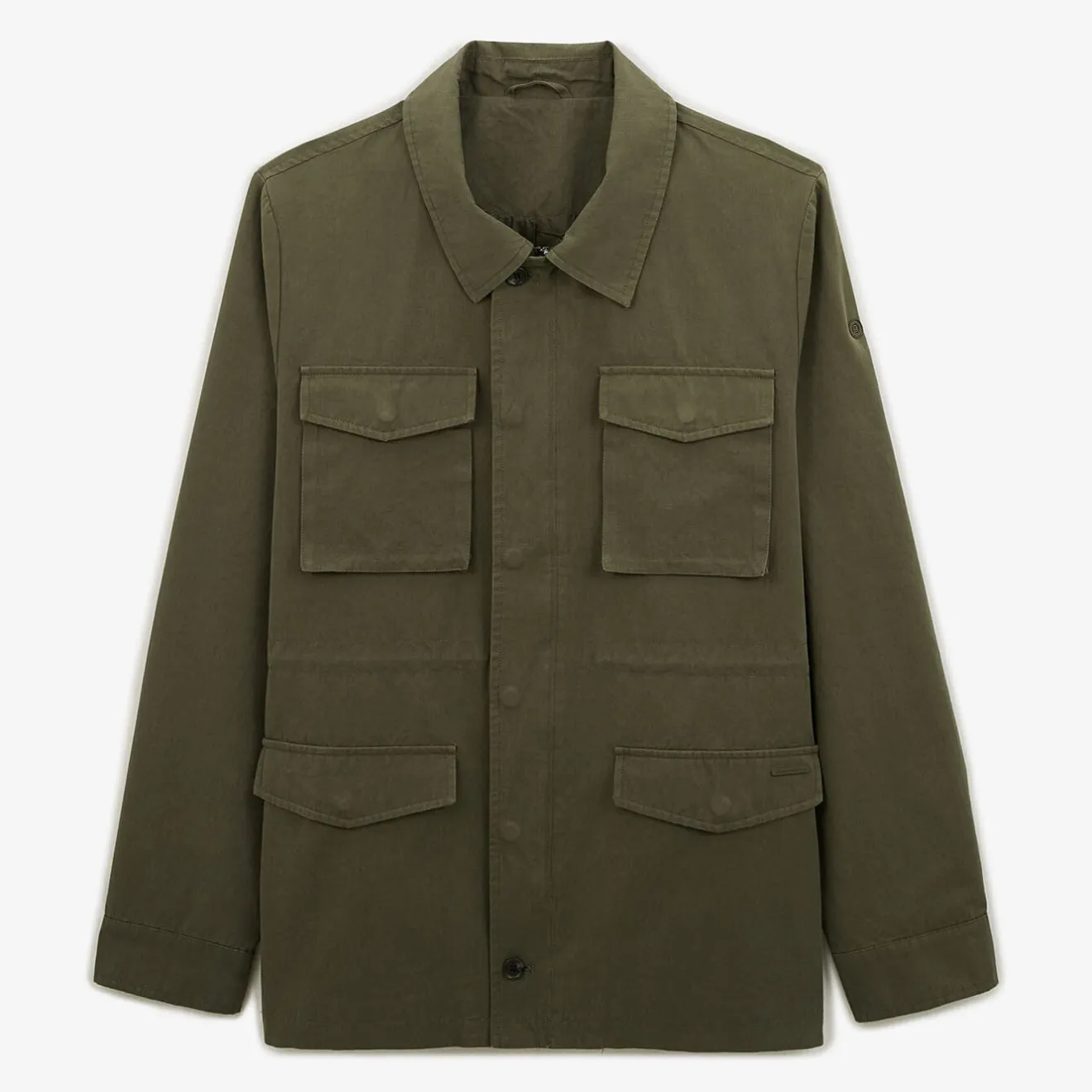 Manteaux & Vestes>SERGE BLANCO Dagobert military safari jacket BLUE WORK