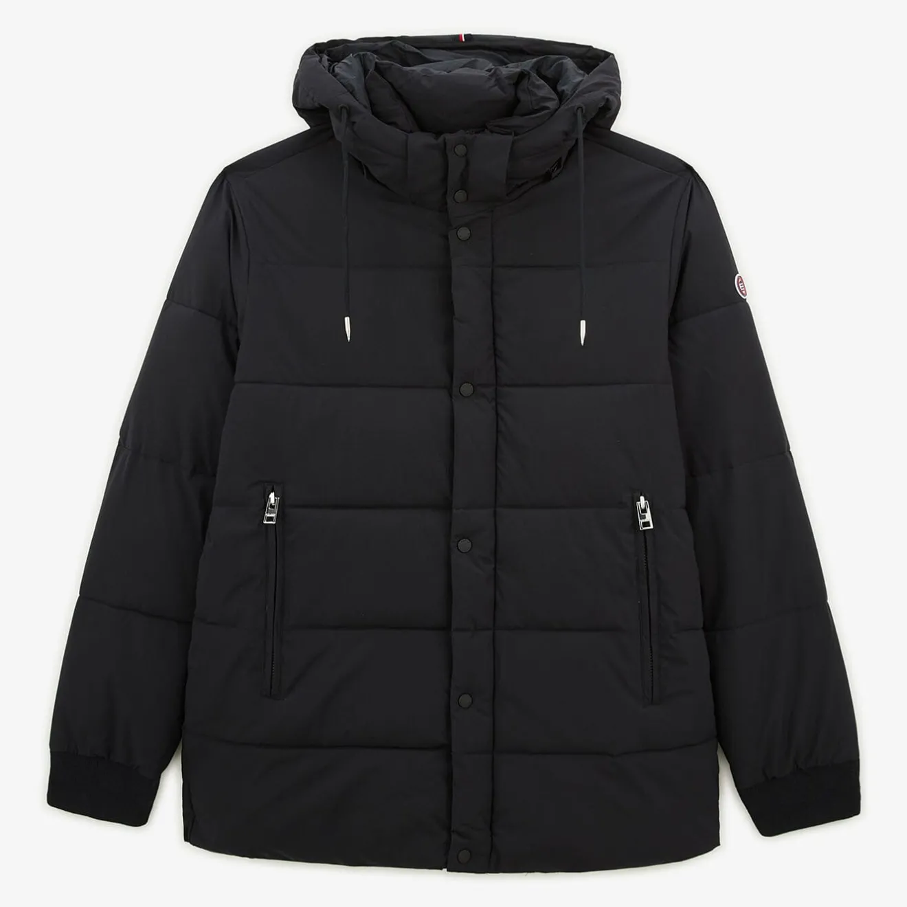 Doudounes>SERGE BLANCO Dark blue Tignes down jacket BLANC