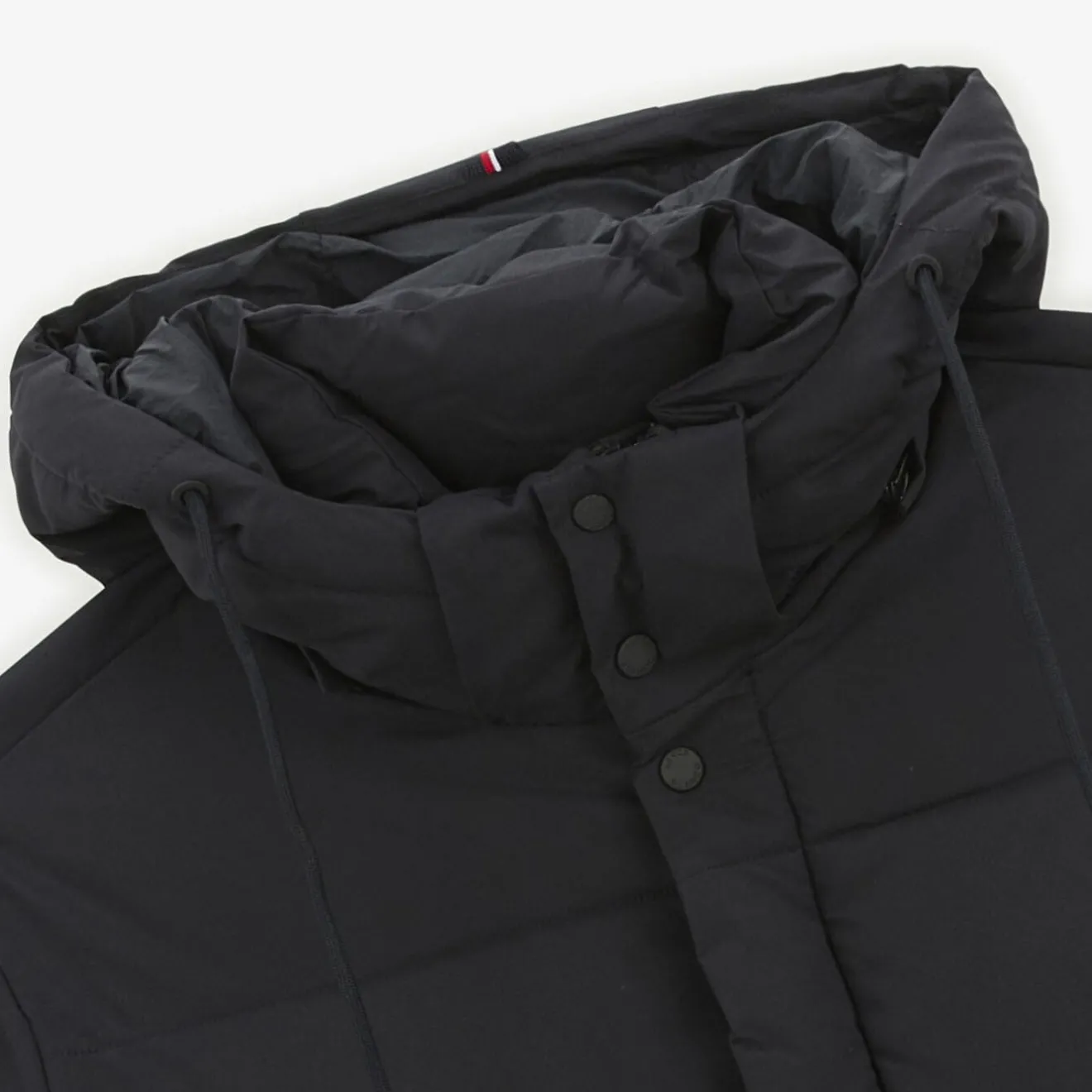 Doudounes>SERGE BLANCO Dark blue Tignes down jacket BLANC