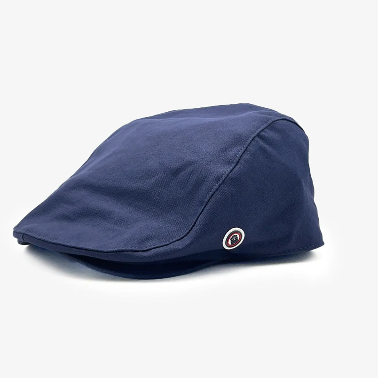 Casquettes Et Bobs|Daddy Cool>SERGE BLANCO Dark navy canvas beret KAKI