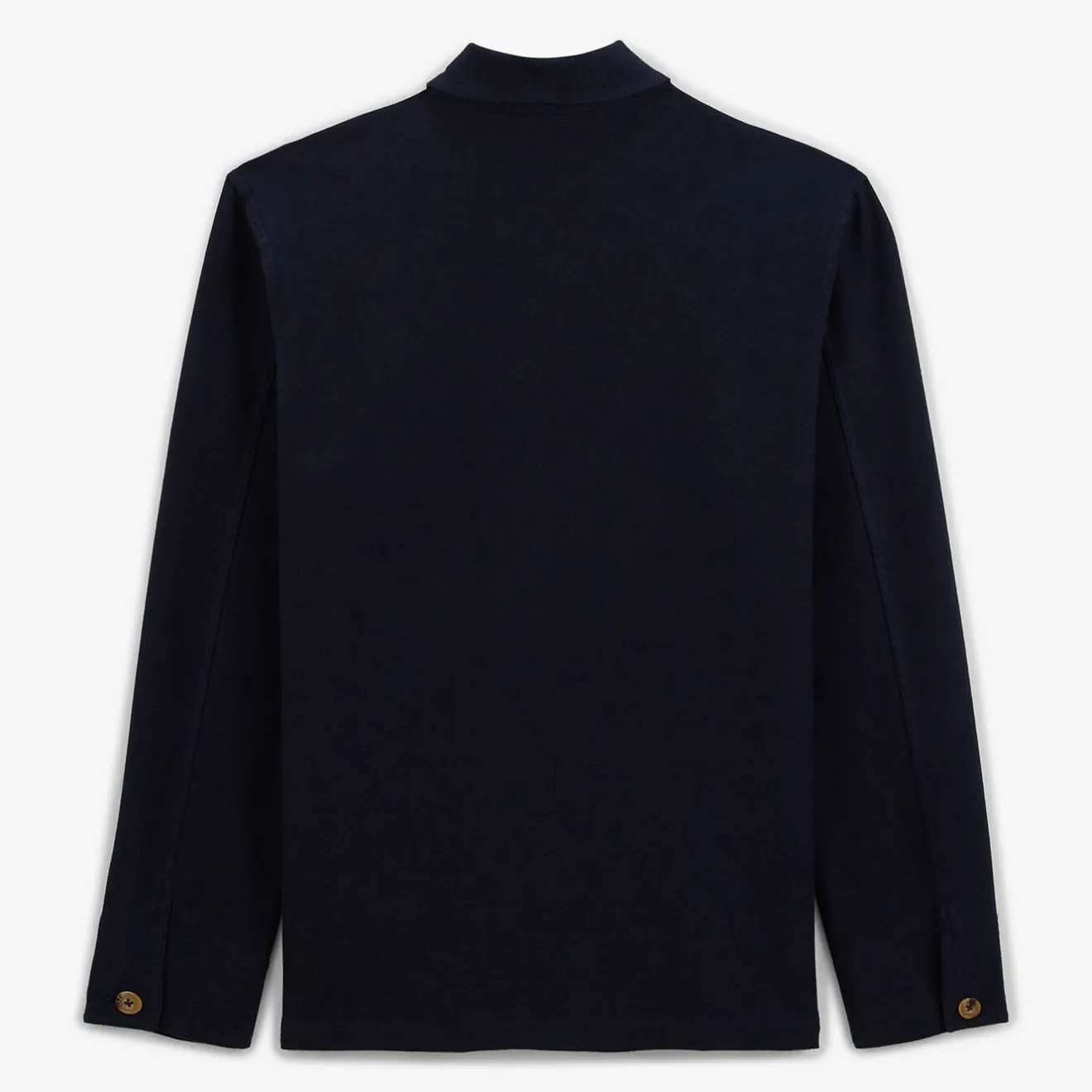 Ligne Play|Vestes Worker>SERGE BLANCO Dave worker jacket in dark blue jersey OFF WHITE