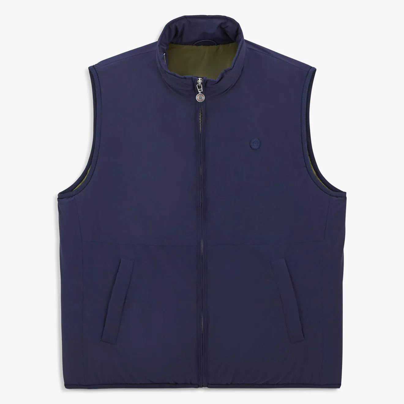 Manteaux & Vestes>SERGE BLANCO Daytona Ultralight Dark Navy Sleeveless Jacket TECK