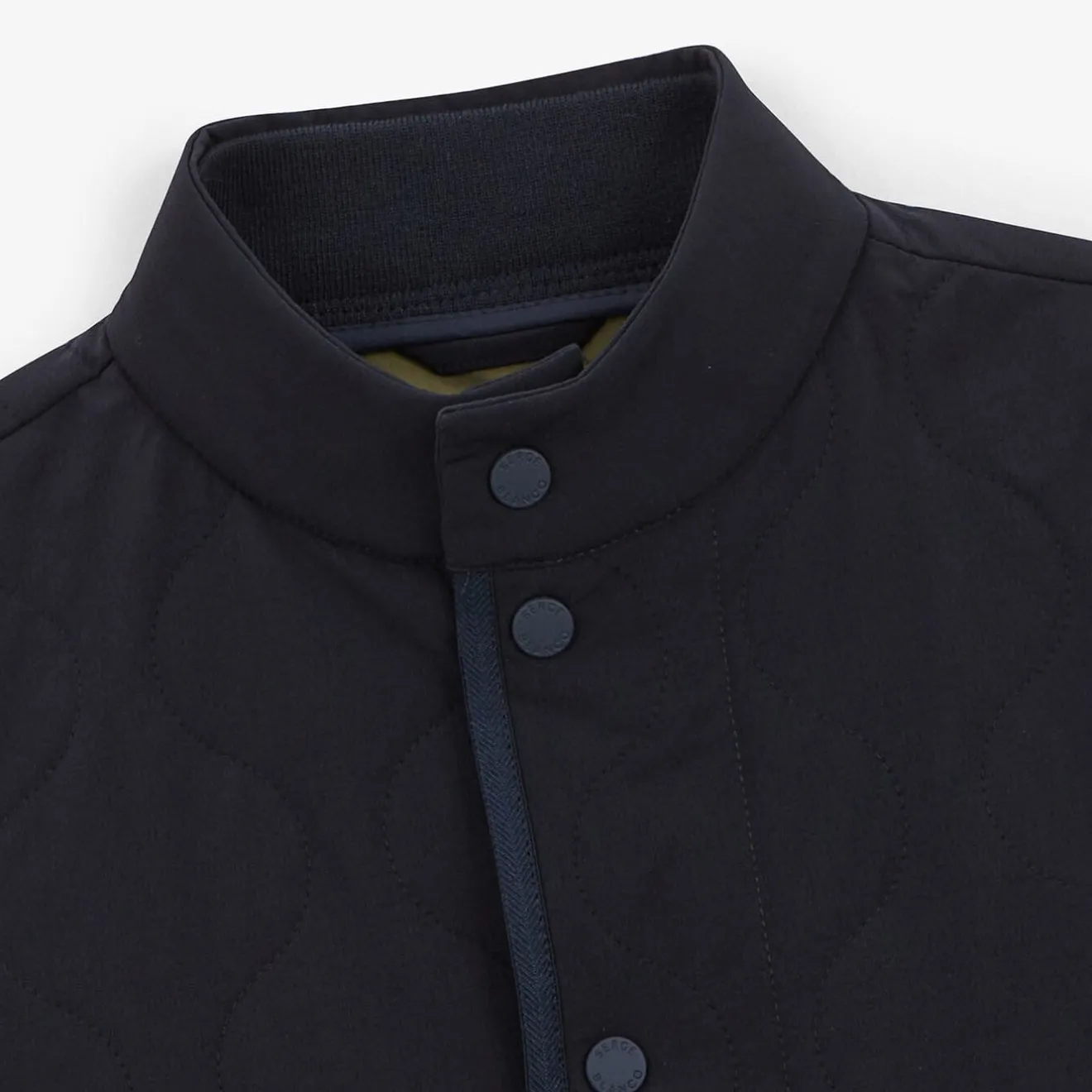 Doudounes Et Vestes>SERGE BLANCO Dereck junior dark blue jacket MILITAIRE