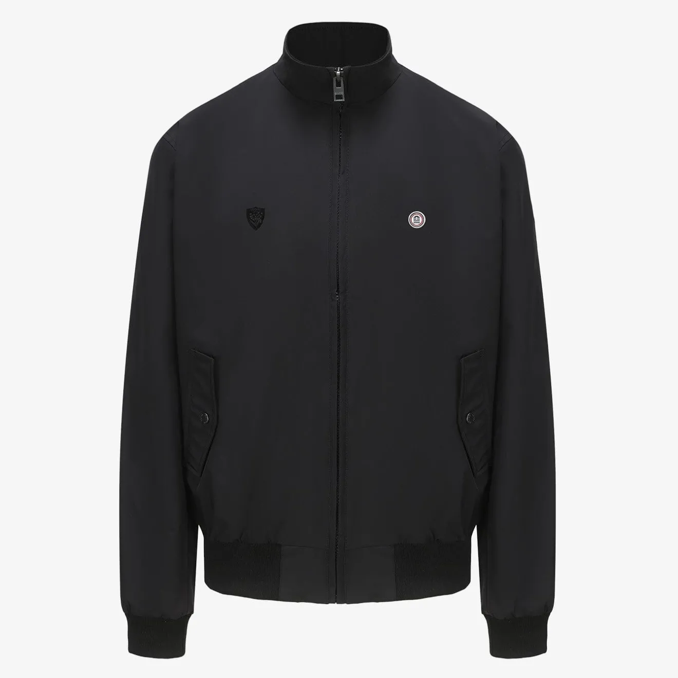 Rugby Club Toulonnais|Manteaux & Vestes>SERGE BLANCO Florent Rugby Club Toulonnais black jacket NOIR