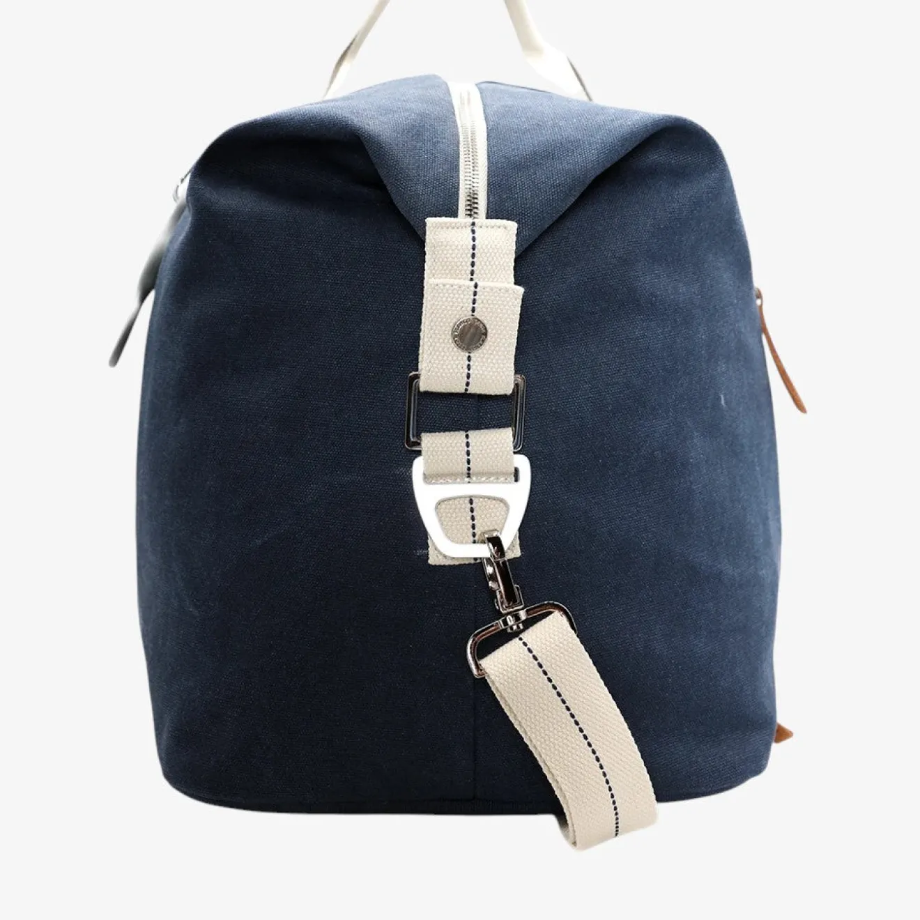 Sacs De Voyage|Le Sportif>SERGE BLANCO GYM dark navy travel bag BLANC